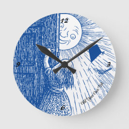 Der Sonneneingang in der Uhr gelassen