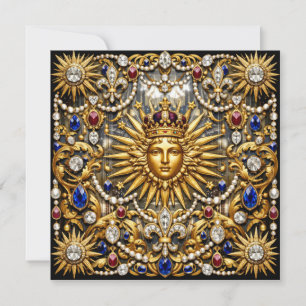 Der Sonnenkönig Versailles Französisch verziert Save The Date
