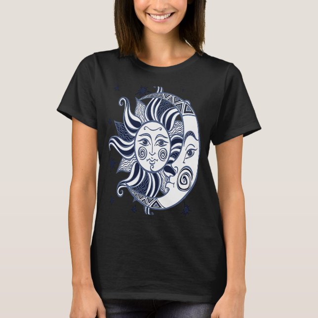 Der Sonnenmond der Berge T-Shirt (Vorderseite)