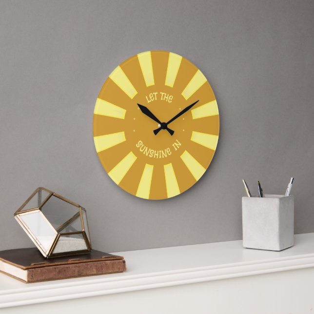 Der Sonnenschein in 🌞 Uhr gelassen (Büro)