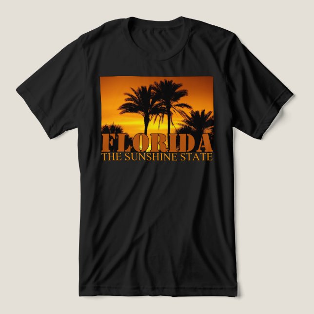 Der Sonnenschein-Staat - Florida Tri-Blend Shirt (Design Vorderseite)