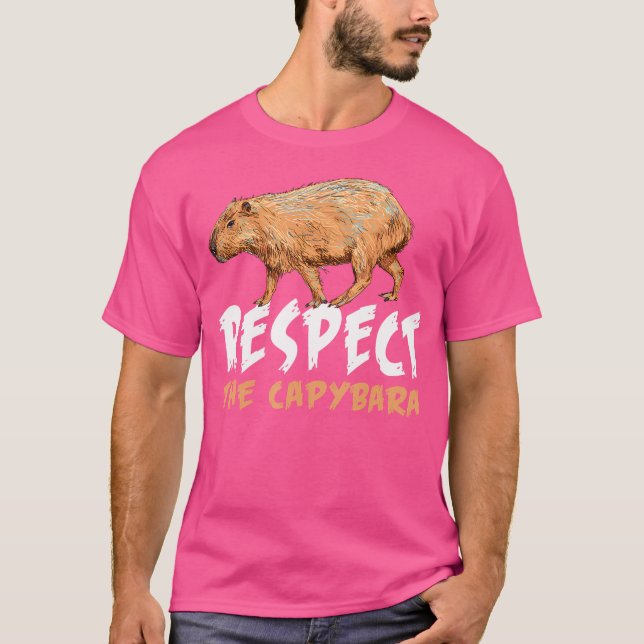Der Sonnenschutz Capybara Capybara T-Shirt (Vorderseite)