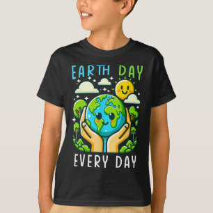 Der Sonnentag rettet den Planeten Niedlich Earth D T-Shirt