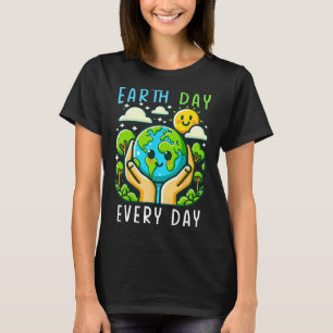 Der Sonnentag rettet den Planeten Niedlich Earth D T-Shirt