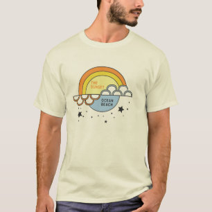 Der Sonnenuntergang; Ozean-Strand T-Shirt