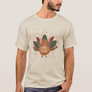 Der sonnige Erntedank Türkei im Herbst T-Shirt
