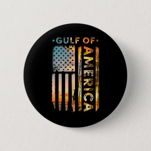 Der sonnige Golf der USA Vintage amerikanische Fla Button