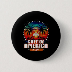 Der sonnige Golf von Amerika Golf von Mexiko nie f Button