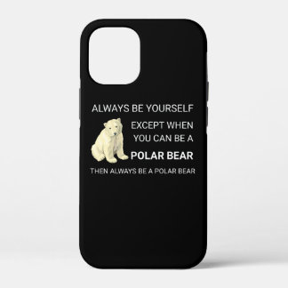 Der sonnige Polar Bär ist immer Ihr Selbstbär. Case-Mate iPhone Hülle