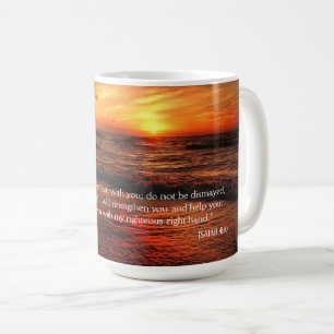 Der sonnige Strand fürchtet sich nicht vor Isaiah  Kaffeetasse