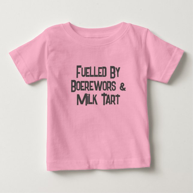 Der sonnige Südafrikaner wird von Bowklern geschür Baby T-shirt (Vorderseite)