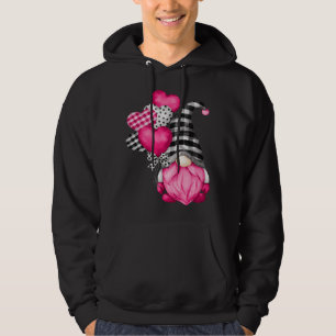 Der sonnige Valentinstag passt zu Gnome mit rosafa Hoodie