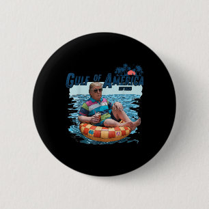 Der sonnige Vintage Golf von Amerika 2025 Button