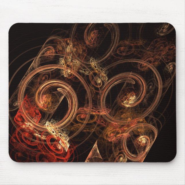 Der Sound der Abstrakten Musik Mousepad (Vorne)