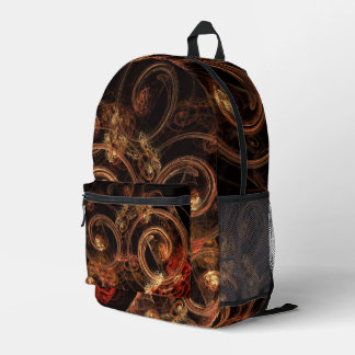 Der Sound der Abstrakten Musikkunst Bedruckter Rucksack