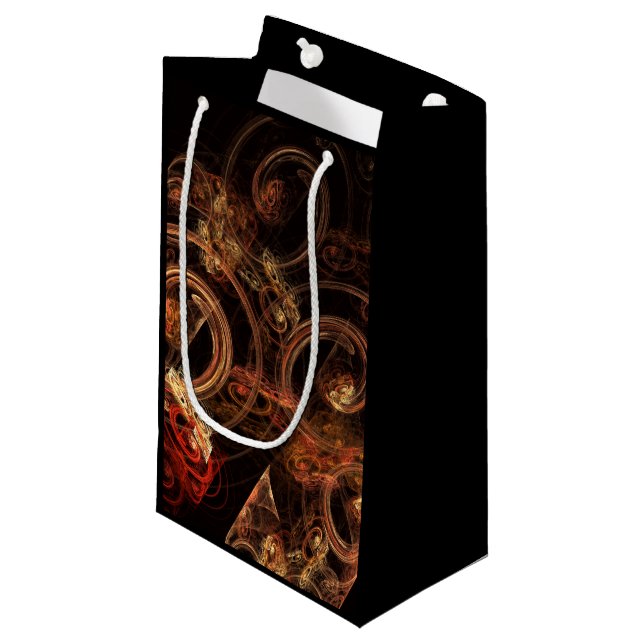 Der Sound der Abstrakten Musikkunst Kleine Geschenktüte (Vorderseite Schrägansicht)