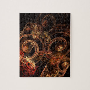 Der Sound der Abstrakten Musikkunst Puzzle