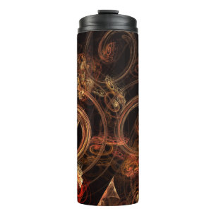 Der Sound der Abstrakten Musikkunst Thermosbecher