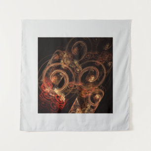 Der Sound der Abstrakten Musikkunst Wandteppich