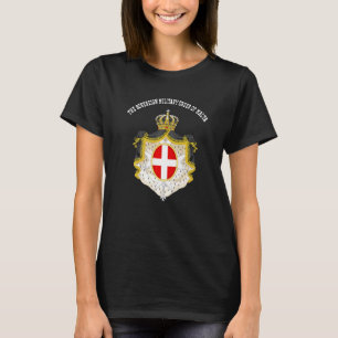 Der souveräne Militärorden Maltas Flag Souveni T-Shirt