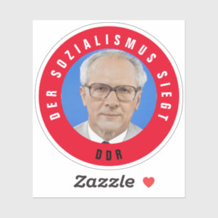 Der Sozialismus siegt Aufkleber