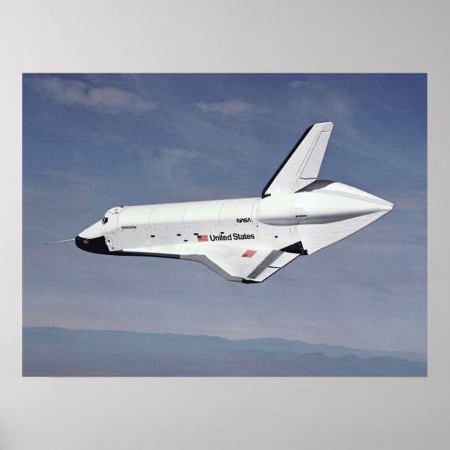 Der Space Shuttle kommt Zuhause Poster (Vorne)