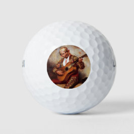 Der spanische Gitarrist (von Pierre-August Renoir) Golfball