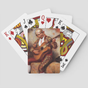 Der spanische Gitarrist (von Pierre-August Renoir) Spielkarten