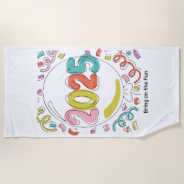 Der Spaß 2025 Strandtuch