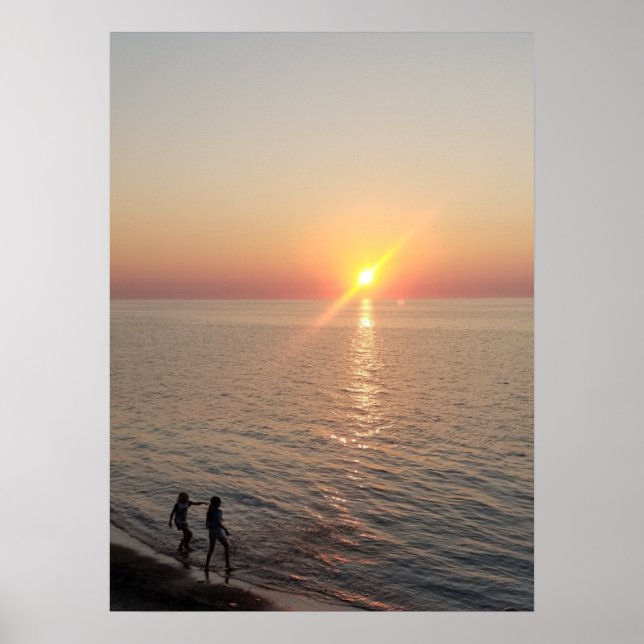Der Spaß am Strand Poster (Vorne)