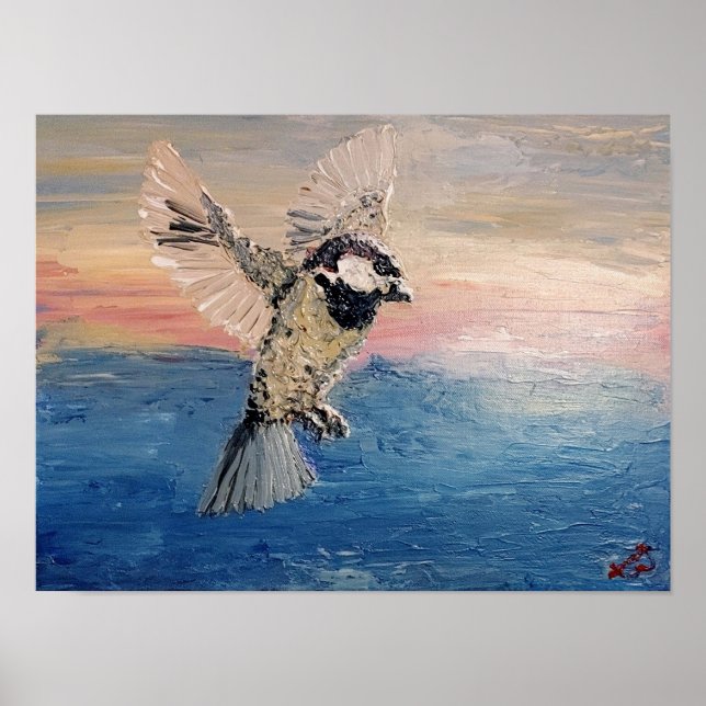 Der Spatz Poster (Vorne)