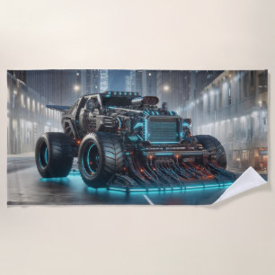 Der Speedster Strandtuch