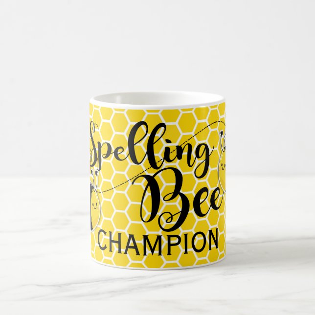 Der Spelling Bee Champion 1. Kaffeetasse (Mittel)