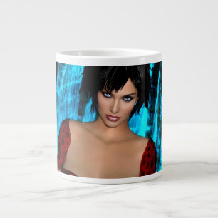Der Spezialbecher "Die Welt hinter den Augen" Jumbo-Tasse