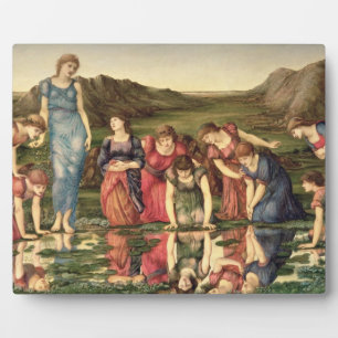 Der Spiegel der Venus, 1870-76 (Öl auf Leinwand) Fotoplatte
