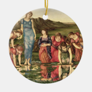 Der Spiegel von Venus, 1870-76 (Öl auf Leinwand) Keramik Ornament
