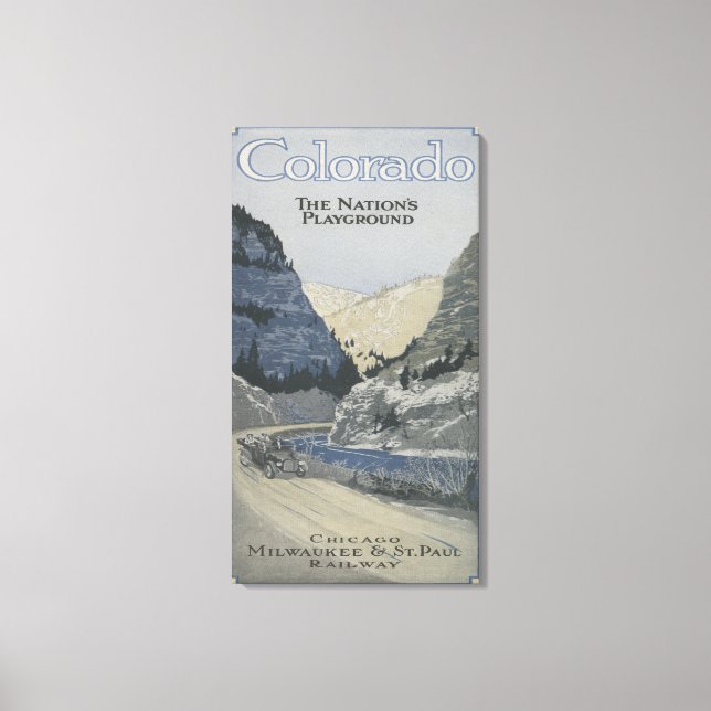 Der Spielplatz der Nation Leinwanddruck (Vorderseite)