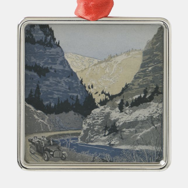 Der Spielplatz der Nation Ornament Aus Metall (Vorne)