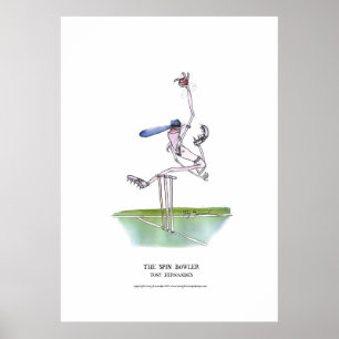 der Spin Bowler, Tony Farenandes Poster