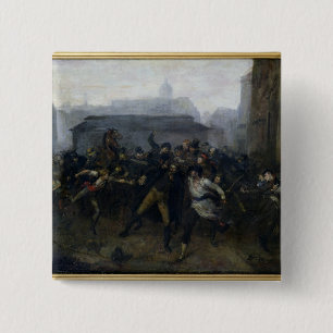 Der Spion, Episode der Belagerung von Paris, 1871 Button