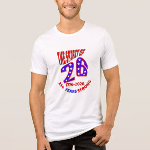 DER SPIRIT VON 26:250 JAHREN STARK Tri-Blend SHIRT