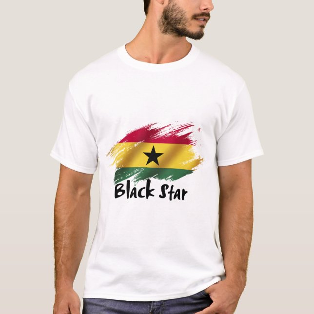 der Spitzname für die Nationalmannschaft Ghanas T-Shirt (Vorderseite)