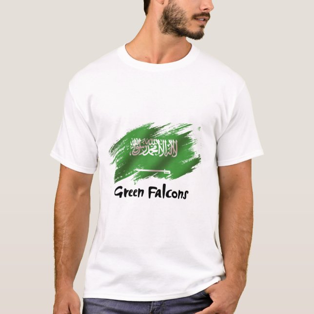 der Spitzname für die saudi-arabische Nationalmann T-Shirt (Vorderseite)