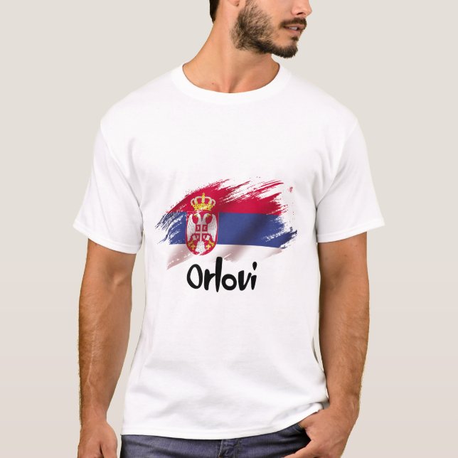 der Spitzname für die serbische Nationalmannschaft T-Shirt (Vorderseite)