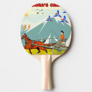 Der Splendor der Natur, der Harmonie förderlich Tischtennis Schläger