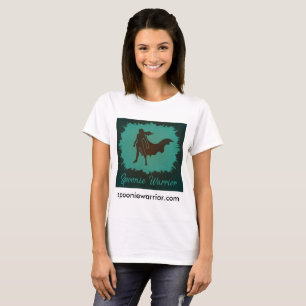 Der Spoonie der Frauen Krieger-grundlegendes T-Shirt