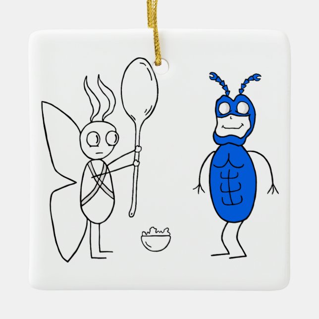 Der SPOOOOOONNN ist zu groß Keramikornament (Vorderseite)