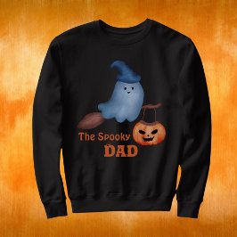 Der spöttische Vater Halloween Familie passt Männe Sweatshirt