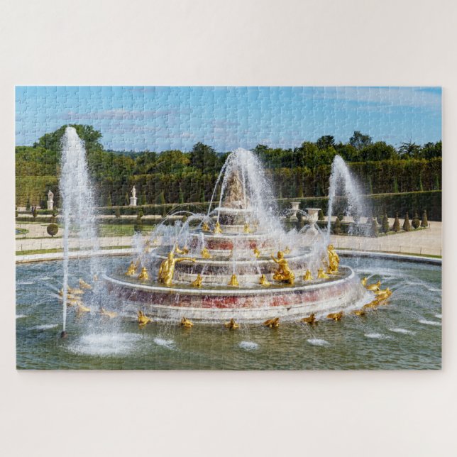 Der Springbrunnen von Latona im Garten von Versail Puzzle (Horizontal)