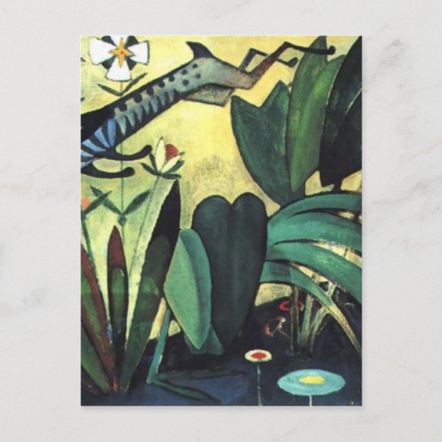 Der Sprung des Kaninchens von Amadeo de Souza-Card Postkarte (Vorderseite)